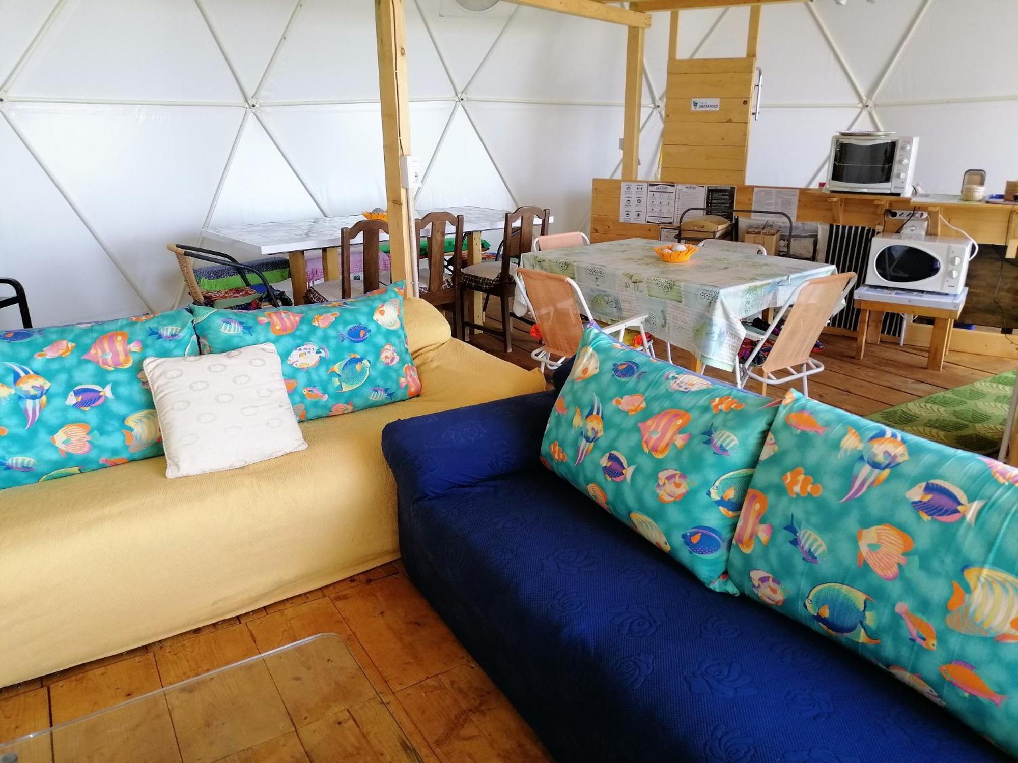 B&B Glamping Semaforo Capo Sperone SantʼAntìoco Εξωτερικό φωτογραφία